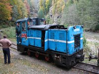 15.10.2015 Wassertalbahn Diesellokomotive L18H-001