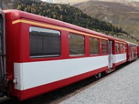 20.10.2017 DFB Mitteilstiegswagen A 2066 im Bahnhof Realp