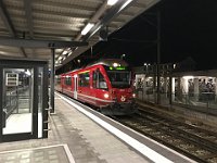 29.11.2018 RhB ABe 4/16 3105 Vorordspendelzug im Bahnhof Chur