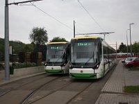 02.05.2017 Strassenbahn Diosgyör neue Skoda Tramwagen