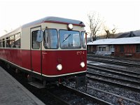 13.12.2019 HSB Triebwagen im Bahnhof Gernode