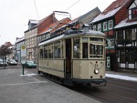 11.02.2013 Strassenbahn Halberstadt Sonderfahrt mit Wagen 31