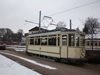 11.02.2013 Strassenbahn Halberstadt Sonderfahrt mit Wagen 31