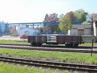 28.04.2018 Güterwagen im Bahnhof Zittau Vorstadt