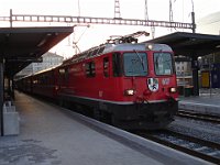 13.11.2005 RhB Ge 4/4 II 617 im Bahnhof Chur