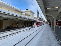07.12.2020 RhB Capricon im Bahnhof Davos Platz