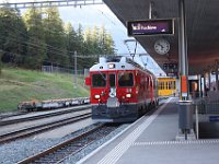 09.09.2011 RhB Bahnhof Pontresina Spätzug nach Poschiavo