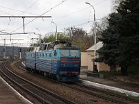 19.04.2017 Bahnhof Vasilyevka Tavrichesk Elektrolokomotive