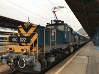 07.05.2017 Bahnhof Budapest-Keleti Rangierlokomotive 460 022