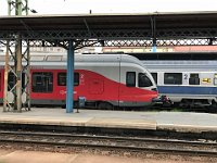 07.05.2017 Bahnhof Budapest-Keleti Flirt Regionalzug