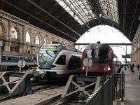 07.05.2017 Bahnhof Budapest-Keleti Railjet und Flirt