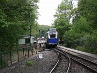 30.04.2017 Kindereisenbahn Budapest Triebwagen beim umsetzen