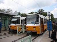 30.04.2017 Strassenbahn Budapest Endstation Kindereisenbahn