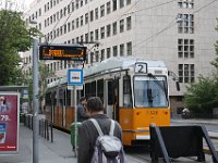 30.04.2017 Strassenbahn Budapest Linie 2 Panoramastrecke